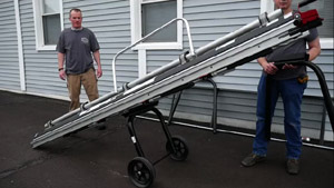 Installing Alum-A-Legs